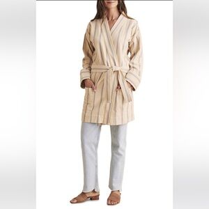 FAHERTY Palm Springs Linen Blend Robe Jacket Sz. XS